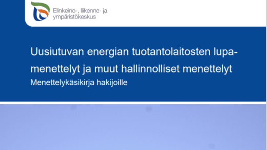 Uusiutuvan energian tuotantolaitosten lupamenettelyt ja muut hallinnolliset menettelyt